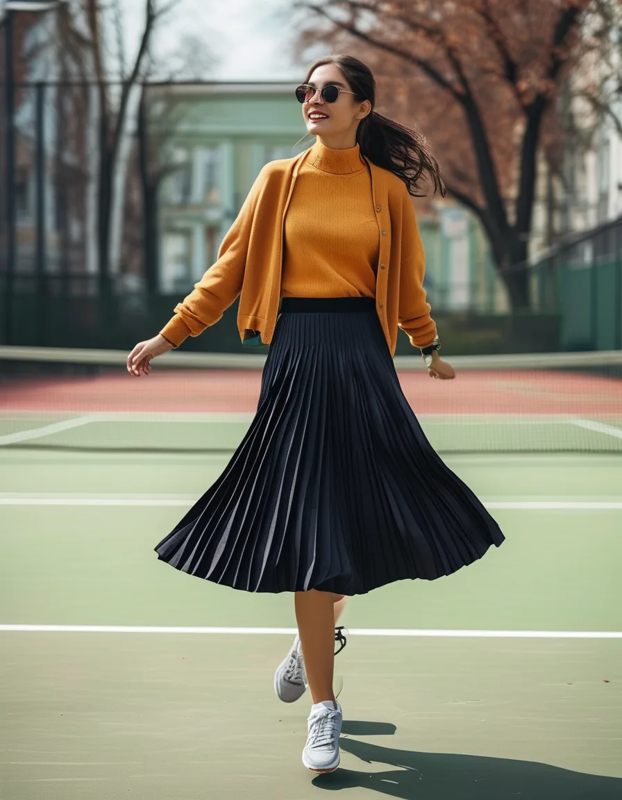 The Tennis Skirt Beyond the Court: Styling the Season's Hardest-Working Piece
