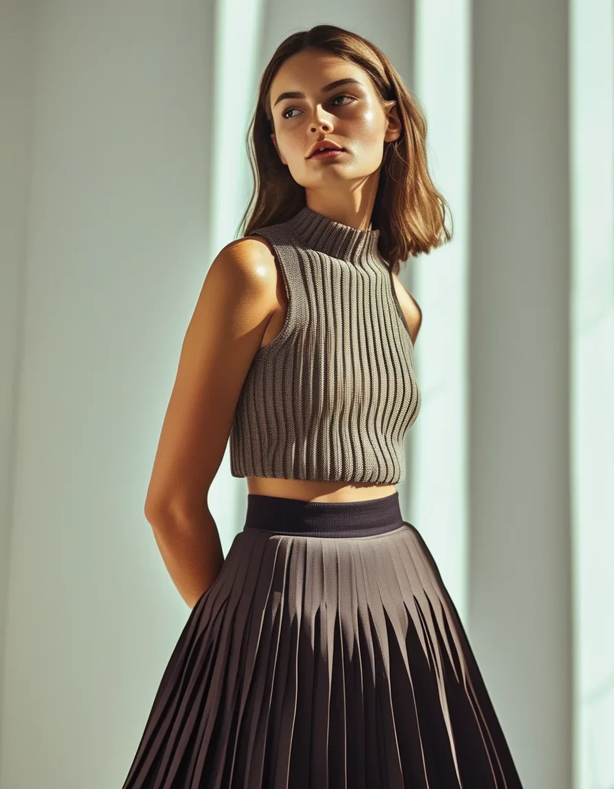 Why a Pleated Skirt Goes Limp in Humidity and How to Stop It