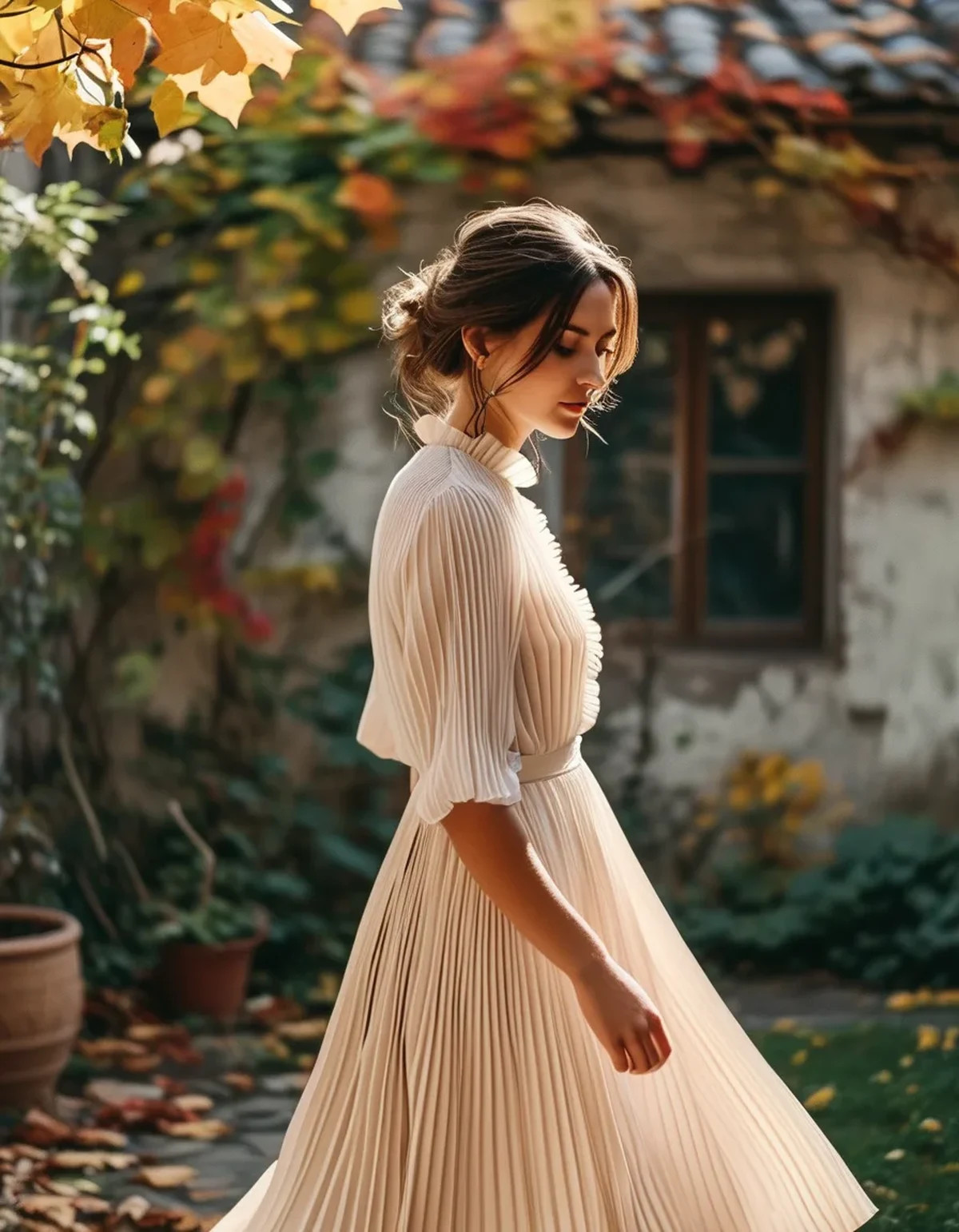 Why a Pleated Skirt Hangs Differently Depending on How the Pleats Are Set
